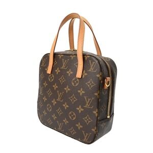 Louis Vuitton Canvas Spontini Brown Monogram Handbag
